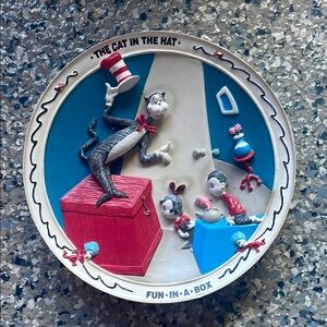 Dr. Seuss The Cat in the Hat Decorative Plate